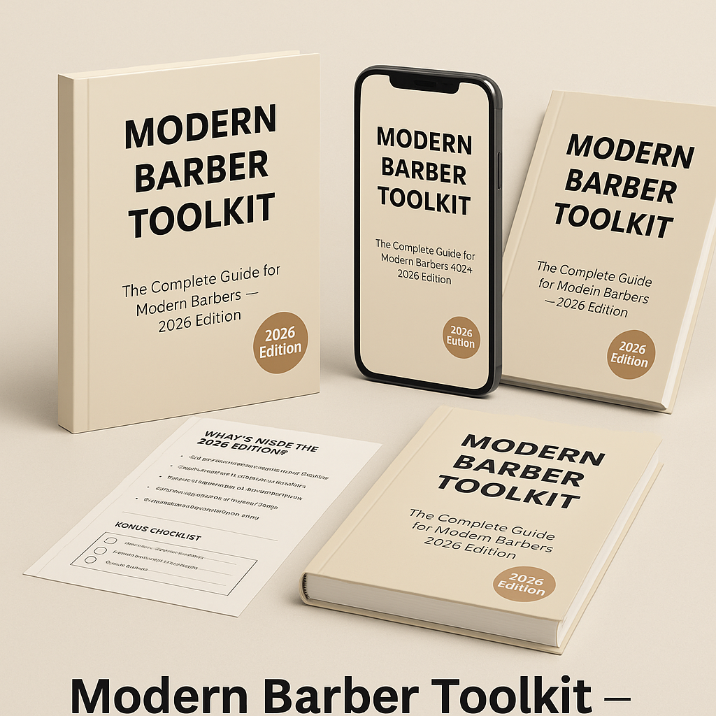 Modern Barber Toolkit 2026 — Organize Your Work, Elevate Your Skills & Impress Clients
